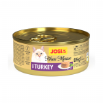 JosiCat Finest Mousse with Turkey, pa&scaron;tetas katėms su kalakutiena, 85g