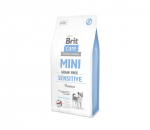 Brit Care Mini Sensitive sausas pa&scaron;aras mažų veislių &scaron;unims - 2 kg
