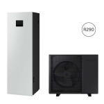 SAMSUNG oras-vanduo 8 kW EHS Mono R290 &scaron;ilumos siurblys monoblokas su 200 l integruota talpa, vienfazis