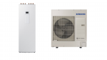 SAMSUNG oras-vanduo 9.0/8.7 kW SPLIT &scaron;ilumos siurblio KOMPLEKTAS (su 200 l tūriniu &scaron;ildytuvu), NORDIC serija