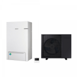 SAMSUNG oras-vanduo 12/12 kW SPLIT &scaron;ilumos siurblio KOMPLEKTAS (be tūrinio &scaron;ildytuvo)