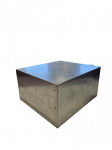 Metalinė dėžutė vėdinimo grotelėms 2x75, universali