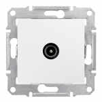 Antenos lizdas Sedna TV galinis baltas 1dB