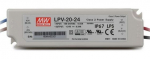LED Maitinimo &scaron;altinis MW LPV-20W-24 24VDC IP67