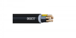Kabelis N2XH-J 5x6 mm&sup2; B2ca juodas