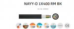 Kabelis aliumininis NAYY-O 1x400 RM SW