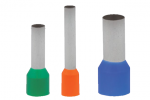 Izoliuotas antgalis gilzė HI 0,75/8mm, DIN pilka (500vnt)