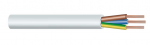 Kabelis H05VV-F 5x2,5 mm&sup2; 300V/500V lankstus baltas