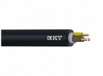 Kabelis NYY-J 5x2,5 mm&sup2; 0,6/1kV juodas