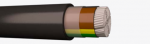Kabelis AXPK-PLUS 4x16 mm&sup2; RE 0,6/1 kV Eca