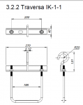 Traversa Ik-1-1 su apkaba A-3A (12-2,7)