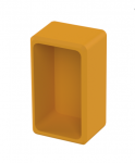 SP galinis gaubtelis profiliams/ pakaboms, plastikinis