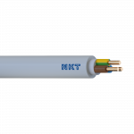 Kabelis (N)YM-J 3x1,5 mm2 300/500V Eca (Ritė 100m)