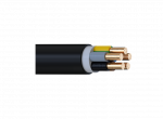 Kabelis CYKY-J 3x2,5 mm&sup2; 450/750V juodas