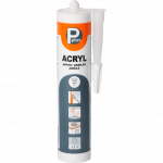 Akrilas, baltas, dažomas 280ml