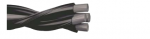 Oro linijų kabelis AMKA 3x120+95 mm&sup2; 0,6/1(1,2) kV