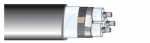Kabelis AXLJ-F TT 12 kV 3x50/16 mm&sup2;