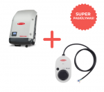 Inverteris 8,2kW Symo 8.2-3-M Light + EV įkrovimo stotelė Wattpilot Go 11kWJ Tran Wallbox