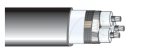 Kabelis AXLJ-TT 3x50/16mm&sup2; 6/10(12) KV