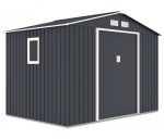 Metalinis įrankių namelis HUDSON 9x6 Tamsiai pilka