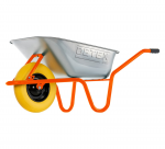 Vienaratis karutis poliuretano DETEX D-1, 85 l - 180 kg