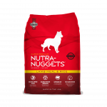 Nutra Nuggets Lamb & Rice sausas &scaron;unų maistas su ėriena ir ryžiais