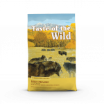 Taste of the Wild High Prairie sausas begrūdis &scaron;unų maistas su bizoniena ir elniena, 12.2 kg
