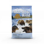 Taste of the Wild Pacific Stream sausas begrūdis &scaron;unų maistas su la&scaron;i&scaron;a, 12.2 kg