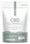 Nature Cure mėlynių CBD guminukai &ndash; 750 mg CBD, 30 vnt. &times; 25 mg, 99 g