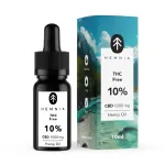 Hemnia CBD aliejus be THC 10 %, 1000 mg CBD, 10 ml