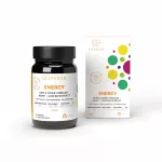 Endoca Energy CBD guminukai &ndash; 60 mg CBD + 40 mg kofeino, apelsinų, 30 vnt., 60 g
