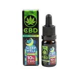 Euphoria CBD aliejus with terpenes Sleep Well 10 %, 1000 mg CBD, 10 ml