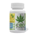 Euphoria CBD guminukai citrinų &ndash; 375 mg CBD, 15 vnt. x 25 mg, 45 g