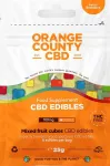 Orange County CBD guminukų kubeliai &ndash; 100 mg CBD, 6 vnt., 25 g