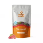 Orange County CBD bra&scaron;kių guminukai &ndash; 400 mg CBD, 20 vnt., 150 g