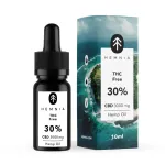 Hemnia CBD aliejus be THC 30 %, 3000 mg CBD, 10 ml