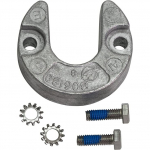 Aliumininis anodas "Quicksilver" su tvirtinimo detalėmis