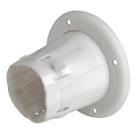 Kabelių įvorė PVC, balta