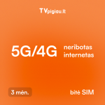 &bdquo;Home 5G 100&ldquo; &ndash; 3 mėnesių mobilus internetas su 5G/4G technologija