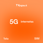 &bdquo;Home T" Planas - giganti&scaron;kas duomenų kiekis Jūsų mobilaus interneto poreikiams