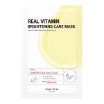 Some By Mi Real Vitamin Brightening Care Mask &ndash; &scaron;viesinamoji veido kaukė