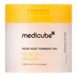 medicube Kojic Acid Turmeric Pad &ndash; tonizuojantys diskeliai su glikolio rūg&scaron;timi, 70 vnt.