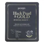 Petitfee Black Pearl & Gold Hydrogel Mask Pack &ndash; hidrogelio veido kaukė