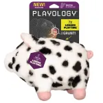 Pliu&scaron;inis žaislas &scaron;unims su natūraliu kvapu "Playology Plush Pig"