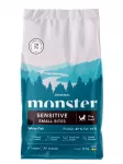 Monster Original Sensitive Small Bites sausas maistas jautriems mažų veislių &scaron;unims