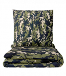 Viengulės patalynės komplektas &bdquo;Camouflage&ldquo; (160x200 cm)