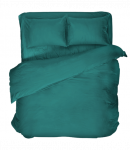 Premium satino patalynės komplektas &bdquo;Green Satin&ldquo; (200x220 cm)