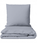 Premium satino patalynės komplektas &bdquo;Moon Grey Satin&ldquo; (200x220 cm)