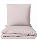 Premium satino patalynės komplektas &bdquo;Seashell Pink Satin&ldquo; (70x80 cm)