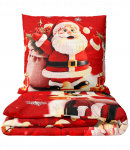 Kalėdinė patalynė &bdquo;Santa Claus&ldquo; (70x80 cm)